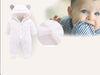 Baby Winter Hoodie Rompers For Boys And Girls 3-12M