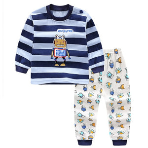 2pieces Outfit for boys and girls 6-24M