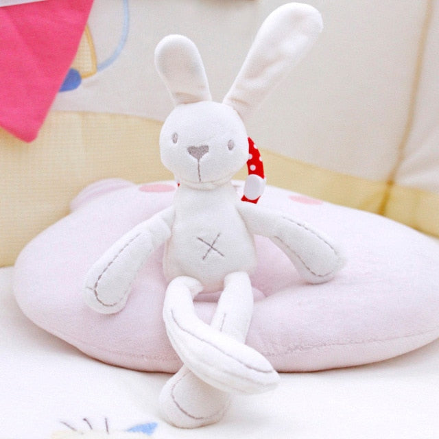 Bunny Bear Soft Plush With Hanging Ring